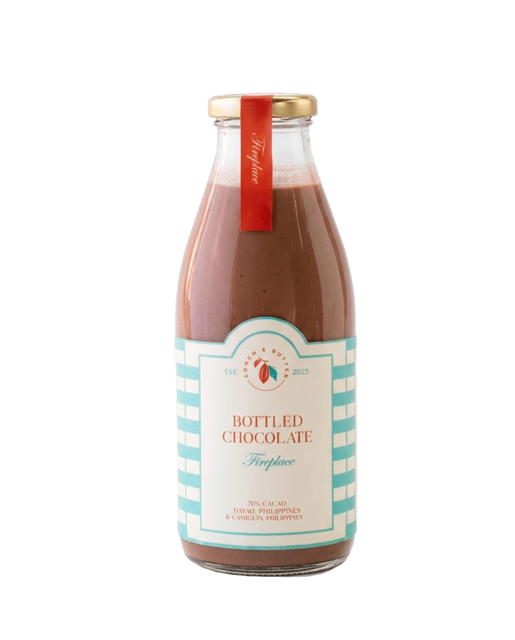 70% Fireplace Bottled Chocolate